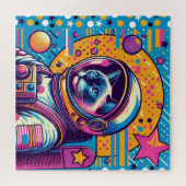 シャム猫・宇宙飛行士6 ジグソーパズル (横)