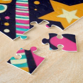 シャム猫・宇宙飛行士7 ジグソーパズル (側面)