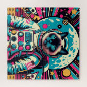 シャム猫・宇宙飛行士8 ジグソーパズル (横)