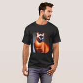 シャム猫 6 Tシャツ (正面フル)