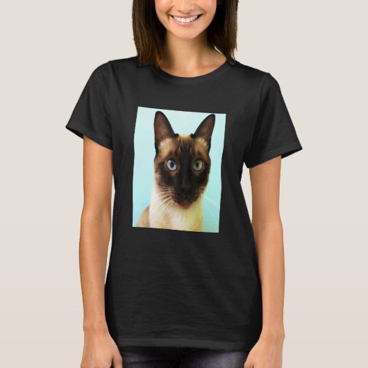 シャム猫 Tシャツ (正面)