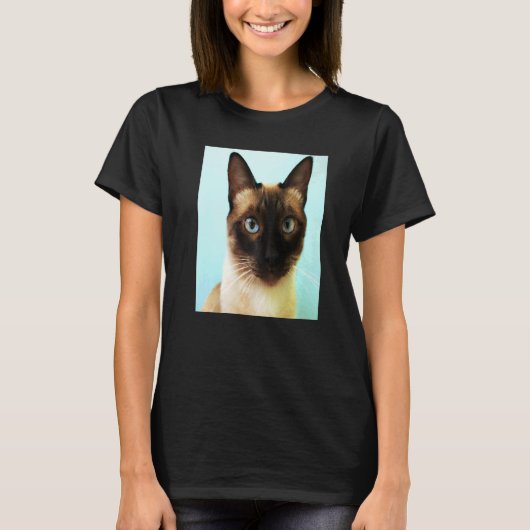 シャム猫 Tシャツ (正面)
