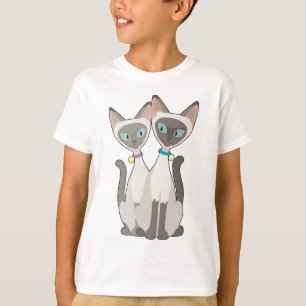 シャム猫 Tシャツ