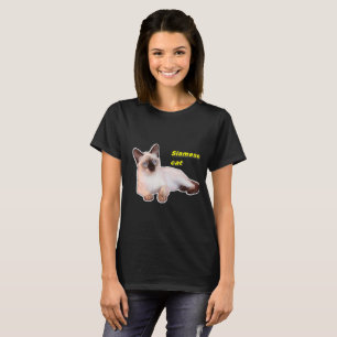 シャム猫 Tシャツ
