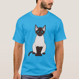 シャム猫 Tシャツ