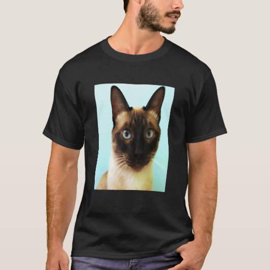 シャム猫 Tシャツ (正面)