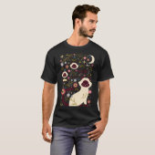 シャム猫 Tシャツ (正面フル)