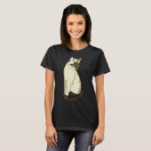 シャム猫Tシャツ Tシャツ (正面フル)