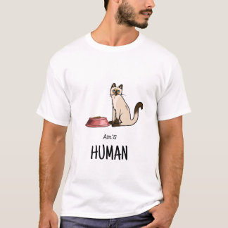 シャム猫Tシャツ Tシャツ