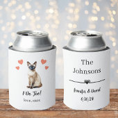 シャム結婚猫のクーラーボックス 缶クーラー