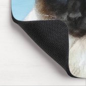 シャム絵画猫の可愛いオリジナル猫アート マウスパッド (コーナー)