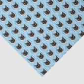 シャム絵画猫の可愛いオリジナル猫アート 薄葉紙 (詳細)