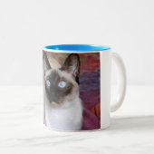 シャム美しい ツートーンマグカップ (正面右)