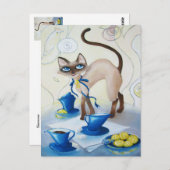 シャム語 – ア素晴らしート ポストカード (正面/裏面)