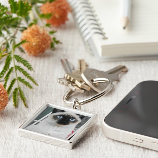 シャム語 キーホルダー (側面)