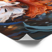 シャム鮮やかス戦闘魚ポスター ポスター (角)