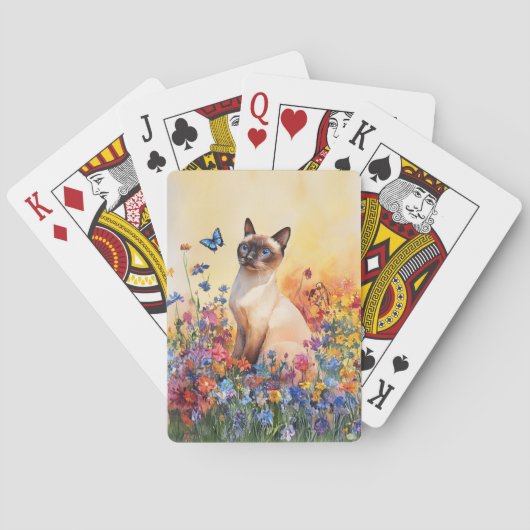 シャム2 – 自転車トランプ トランプ (裏面)