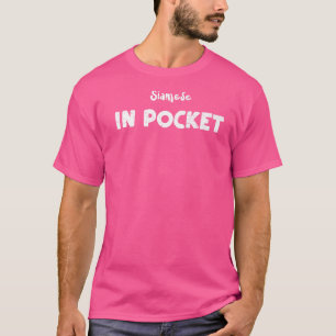 シャム・シャムの猫用ことわざ Tシャツ