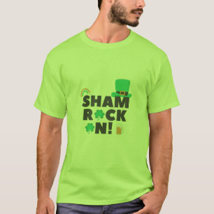 「シャム・ロックN!「男のTシャツ Tシャツ