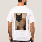 シャム Tシャツ (裏面)