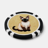 シャメスキャットオンオールド紙 ポーカーチップ (シングル)