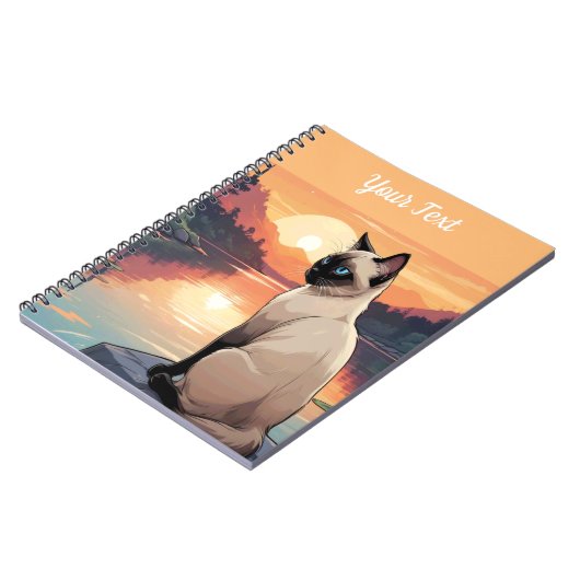 シャメスキャットバイレイク ノートブック (左側)