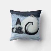 シャメスキャット昼寝バイビハレ クッション (裏面)