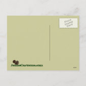 シャメスサンタクロースおもしろい- Kitty Cat Christmas シーズンポストカード (裏面)