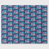 シャメスファイティングフィッシュフローラ ラッピングペーパー (フラット)