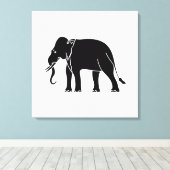 シャメゾウ キャンバスプリント (インサイチュ (ウッドフロア))