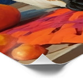 シャメッセンキャットオンカウンタートップ ポスター (コーナー)