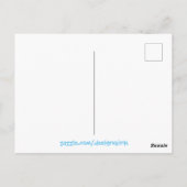 シャメネキャットウォーターイラストレーション ポストカード (裏面)