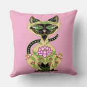 シャメネキャットシュガースカル クッション (裏面)