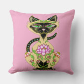 シャメネキャットシュガースカル クッション (正面)