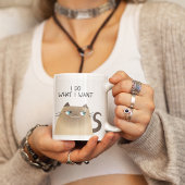 シャメネコおもしろい引用文 マグカップ