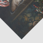 シャメネコのクリスマスヴィンテージ切り離し 薄葉紙 (詳細)