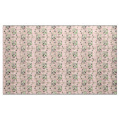 シャメネコ抽象芸術オンピンク ファブリック (ヤード)