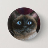 シャメネコ548 缶バッジ (正面)