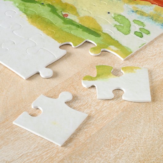 シャメネコby Bihrle ジグソーパズル (側面)