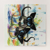 シャメネコby Bihrle ジグソーパズル (横)