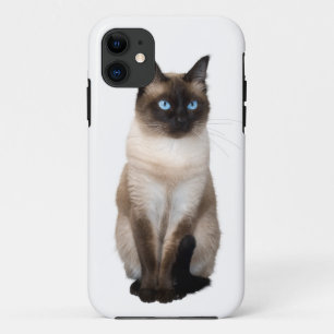 シャメネコONホワイト iPhone 11 ケース