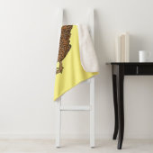 シャモアポリッシュチキンカートゥーンイラストレーション シェルパブランケット (インサイチュ)