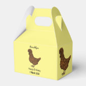 シャモアポリッシュチキンカートゥーンイラストレーション フェイバーボックス (裏面サイド)