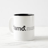 シャモツートーンコーヒーマグ ツートーンマグカップ (正面左)