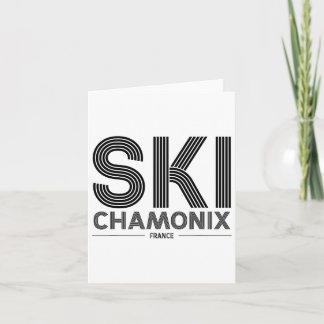 シャモニックススキーリゾートフランスアルプススキフランスのースーヴ カード
