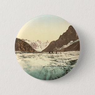 シャモニーの谷- Mer de Glace 缶バッジ