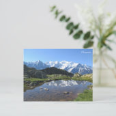 シャモニーフランスのアルプス ポストカード (スタンド正面)