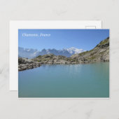 シャモニーモンブランアルプフランスのスポストカード ポストカード (正面/裏面)