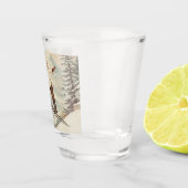 シャモニーモンブランヴィンテージスフランスのキーポスター ショットグラス (右)