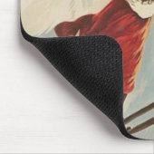 シャモニーモンブランヴィンテージスフランスのキーポスター マウスパッド (コーナー)